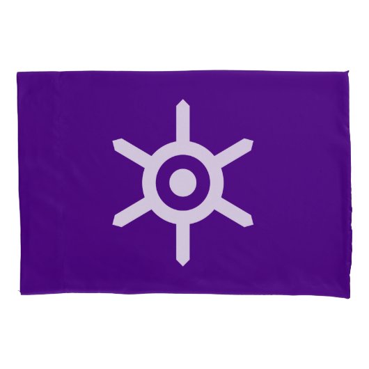 Vlag van de prefectuur Tokyo, Japan Pillowcase Kussensloop (Voorkant)