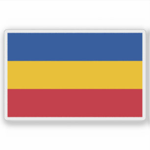 Vlag van de provincie Los Santos, Panama Sticker