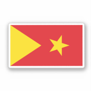 Vlag van de regio Tigray Sticker