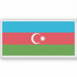 Vlag van de Republiek Azerbeidzjan Sticker