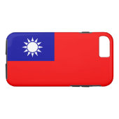 Vlag van de Republiek China Taiwan Case-Mate iPhone Case (Achterkant (Horizontaal))