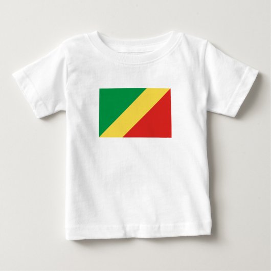 Vlag van de Republiek Congo (Voorkant)