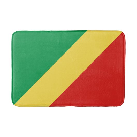 Vlag van de Republiek Congo Badmat (Voorkant)