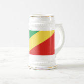 Vlag van de Republiek Congo Bierpul (Voorkant rechts)