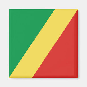 Vlag van de Republiek Congo Magneet