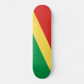 Vlag van de Republiek Congo Skateboard (Voorkant)