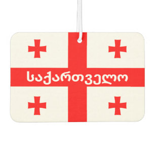 Vlag van de Republiek Georgië Luchtverfrisser