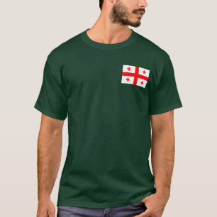 Vlag van de Republiek Georgië T-shirt