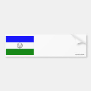 Vlag van de Republiek Jämtland (ongeofficiële) Bumpersticker