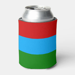 Vlag van de Republiek Karelië Blikjeskoeler