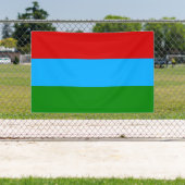 Vlag van de Republiek Karelië Spandoek (Insitu)
