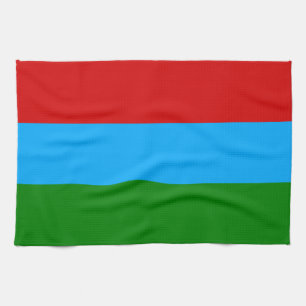 Vlag van de Republiek Karelië Theedoek