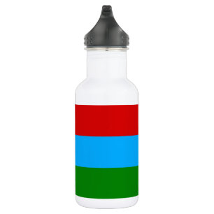 Vlag van de Republiek Karelië Waterfles