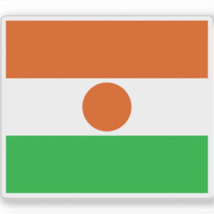 Vlag van de Republiek Niger Sticker