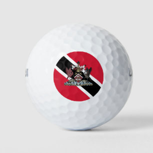 Vlag van de Republiek Trinidad en Tobago Golfballen