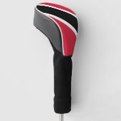 Vlag van de Republiek Trinidad en Tobago Golfheadcover (Schuin)