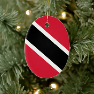 Vlag van de Republiek Trinidad en Tobago Keramisch Ornament
