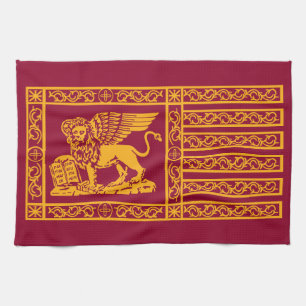 Vlag van de Republiek Venetië Theedoek
