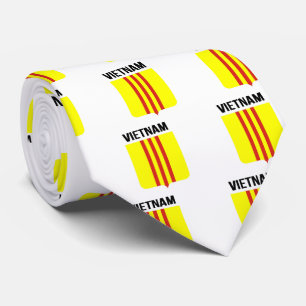 Vlag van de Republiek Vietnam Cờ vàng ba sous Stropdas