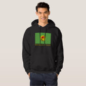 Vlag van de Republiek Zaïre Hoodie (Voorkant volledig)
