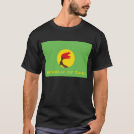 Vlag van de Republiek Zaïre T-shirt
