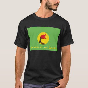 Vlag van de Republiek Zaïre T-shirt