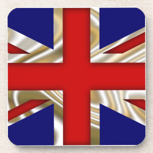 Vlag van de Royal Union - Groot-Brittannië Bier Onderzetter