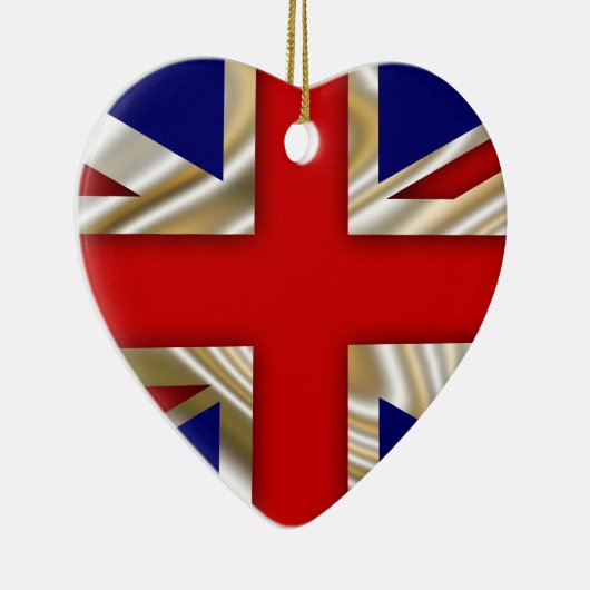 Vlag van de Royal Union - Groot-Brittannië Keramisch Ornament (Rechts)