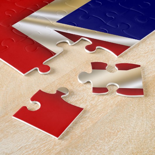 Vlag van de Royal Union - Groot-Brittannië Legpuzzel (Zijkant)