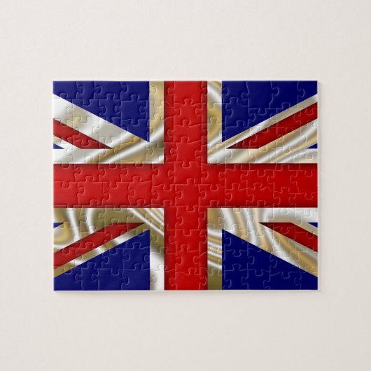 Vlag van de Royal Union - Groot-Brittannië Legpuzzel (Horizontaal)