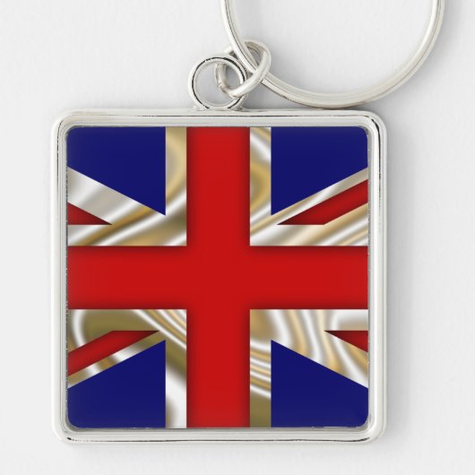 Vlag van de Royal Union - Groot-Brittannië Sleutelhanger (Voorkant)
