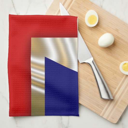 Vlag van de Royal Union - Groot-Brittannië Theedoek (Quarter Fold)