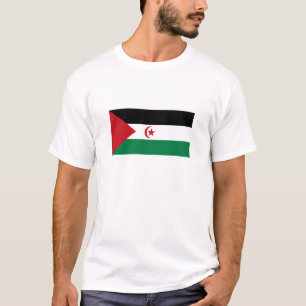 Vlag van de Sahrawi Arabische Democratische Republ T-shirt