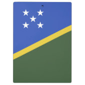 vlag van de Salomonseilanden Klembord (Achterkant)
