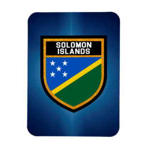 vlag van de Salomonseilanden Magneet