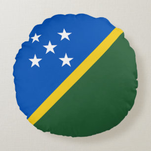 Vlag van de Salomonseilanden Rond Kussen