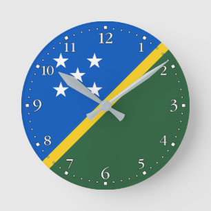 Vlag van de Salomonseilanden Ronde Klok