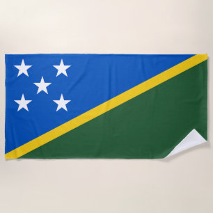Vlag van de Salomonseilanden Strandlaken