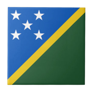 Vlag van de Salomonseilanden Tegeltje