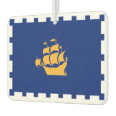 Vlag van de Serving Tray van Quebec City Luchtverfrisser (Links)