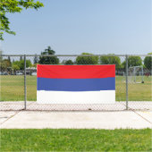 Vlag van de Servische Republiek Spandoek (Insitu)