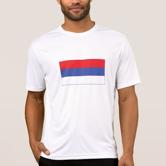Vlag van de Servische Republiek T-shirt (Voorkant)