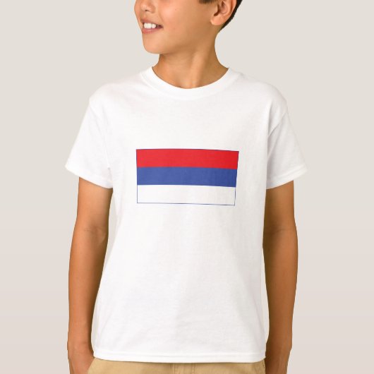 Vlag van de Servische Republiek T-shirt (Voorkant)