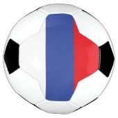 Vlag van de Servische Republiek Voetbal (Gedraaid)