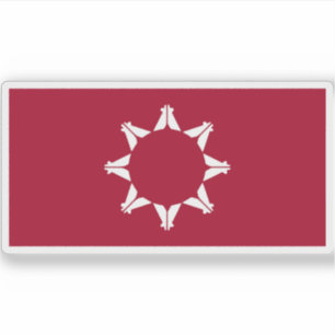 Vlag van de Sioux Native American stammen, Verenig Sticker
