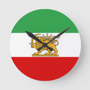 Vlag van de sjah van Iran (1964-1980) ش خ ر ی  Ronde Klok