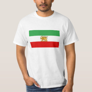 Vlag van de sjah van Iran (1964-1980) ش خ ر ی T-shirt