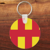 Vlag van de Sleutelhanger van Northumberland (Voorkant)