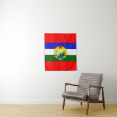 Vlag van de Socialistische Cascadia Wandkleed (In situ)