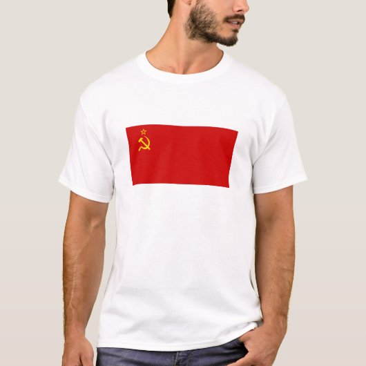 Vlag van de Sovjet-Unie T-shirt (Voorkant)
